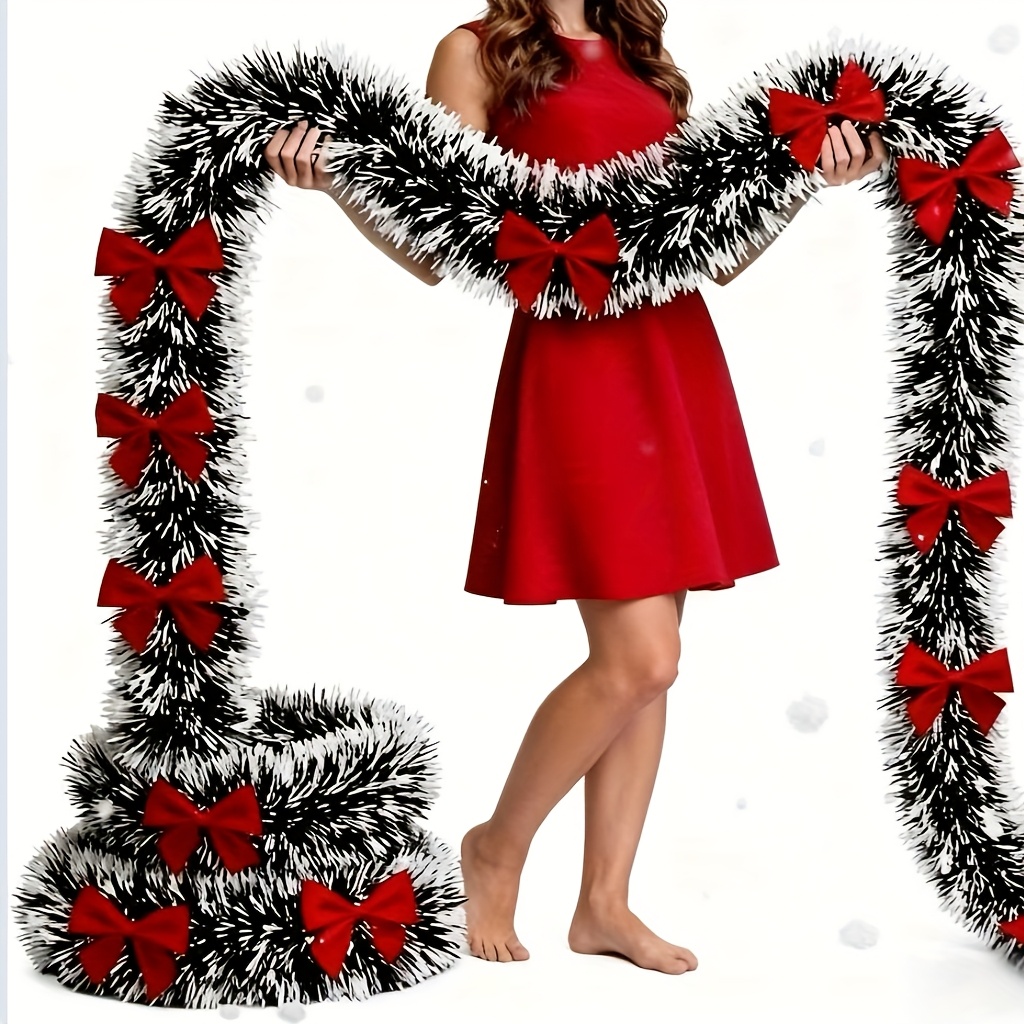 Christmas Wreath Fake - Guirnalda navideña Artificial, guirnaldas de oropel