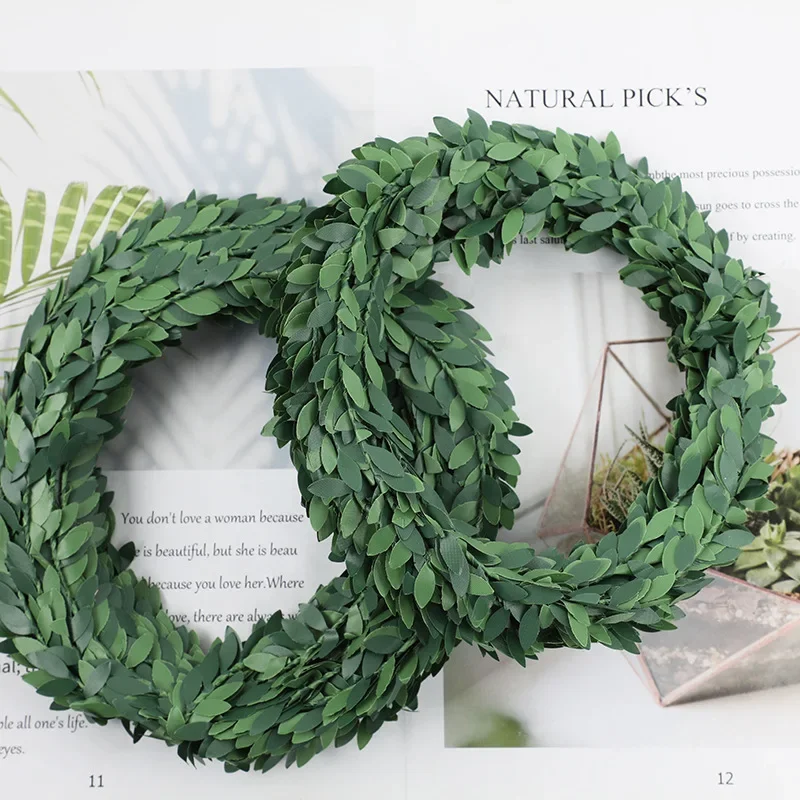 7 metros de alambre de hierro  - Christmas Wreath Fake reseña y precio